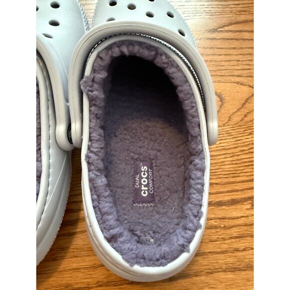 Crocs Classic Lined Clog - Mauve Mist - Picture 2 of 5